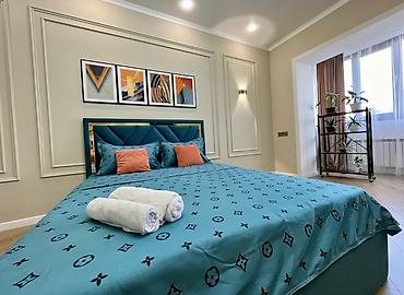 apartment bishkek: Сдаю квартиру посуточно в центре города Ош! Уютное и стильное жилье — 1