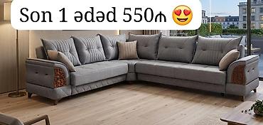 kunc divan kuxna: Yeni künc divan 550₼ Maya dəyərinə satılır son 1 ədəd tələsin ünvan — 1