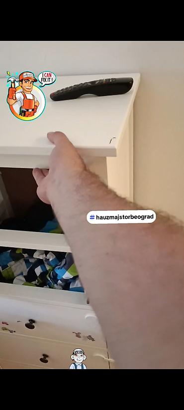 Usluge u domaćinstvu: Fiskiranje namestaja za zid zbog bezbednosti dece zbog prevrtanja — 11