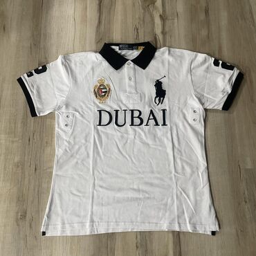 Футболки: Мужская футболка, M (EU 38), Polo Ralph Lauren, Новый, цвет - Белый, Самовывоз, Бесплатная доставка, Платная доставка