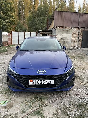 битые машины купить: Hyundai Elantra: 2022 г., 1.6 л, Автомат, Гибрид, Седан — 1