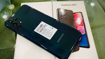 telefon qoruyucu: Samsung Galaxy A13 | 32 GB, rəng - Qara, | Zəmanət, Sensor, Barmaq izi