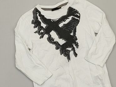 biała bluzka i czarna spódnica dla dzieci: Bluzka, 5-6 lat, 110-116 cm, stan - Bardzo dobry