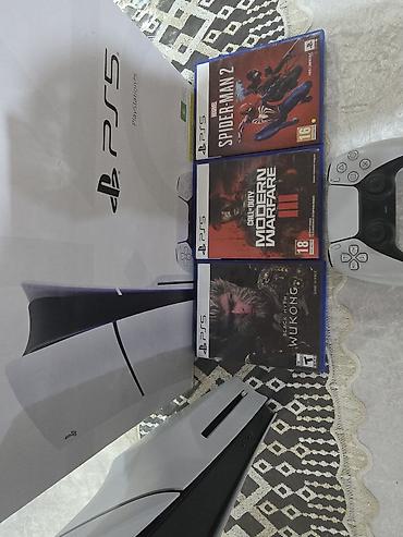 плэйстейшен 5: Ps5 slim самой последней ревизии, как новая, играл мало покупал 5 — 2