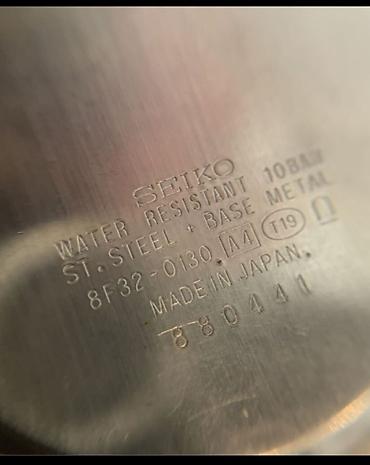 Наручные часы: SEIKO Perpetual Calendar qol saatı - Model: 8F32-0130 (Made in Japan) — 4