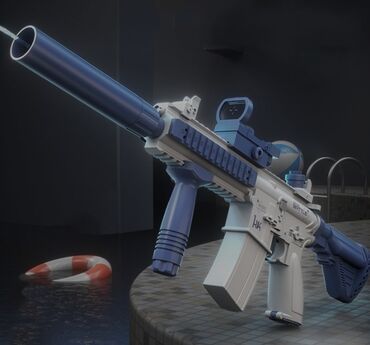 бассейи: Водяной пистолет с электронасосом M416 •Бесплатная доставка по всему