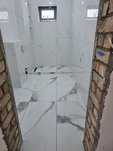 Укладка плитки: Профессиональная укладка крупноформатного керамогранита и плитки под — 19