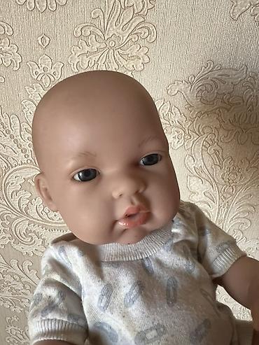 kukla sekili: Uşaq oyuncağı – realist körpə kukla - Material: yumşaq vinil baş — 4