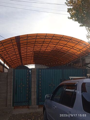 Сварка: Сварочный работы козырки перила решоткиворота Навес Фермы любой — 11