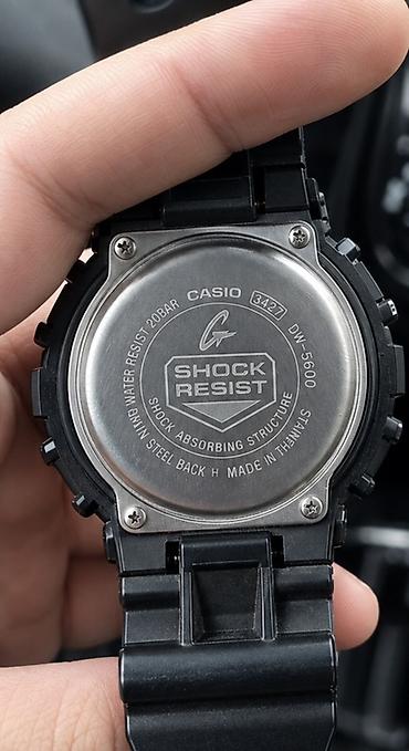 forerunner 965: Спортивные часы часы, Casio (G-Shock), Таймер и секундомер, Водонепроницаемые, Мужские, Б/у — 4