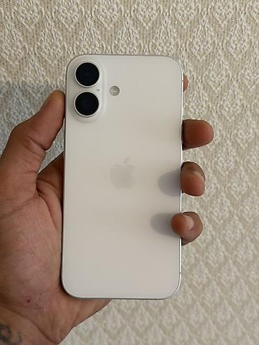 Техника и электроника: IPhone 16, 128 ГБ, Белый, Face ID — 2
