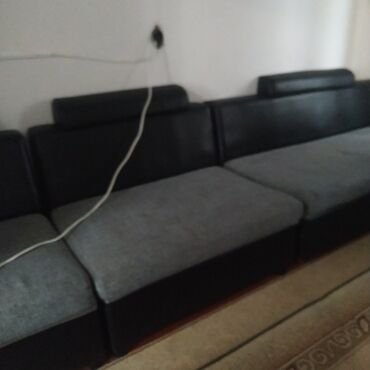 купить диван надувной: Диван-кровать, цвет - Серый, Б/у