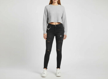 jeans mom slim fit stradivarius: Colloseum, Джинси жіночі, розмір M на lalafo.pl jeans mom slim fit stradivarius: Colloseum, Джинси жіночі, розмір M