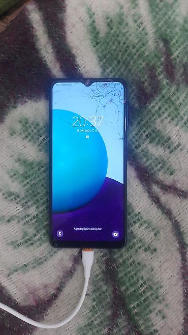 philips pt 727: Samsung Galaxy A02, rəng - Mavi, Qırıq — 1