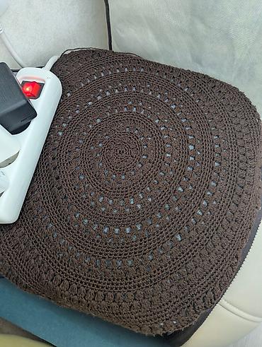 Другие предметы коллекционирования: Салфетки вязаные разные. 1ая из шерстяных ниток средняя. средние и — 14