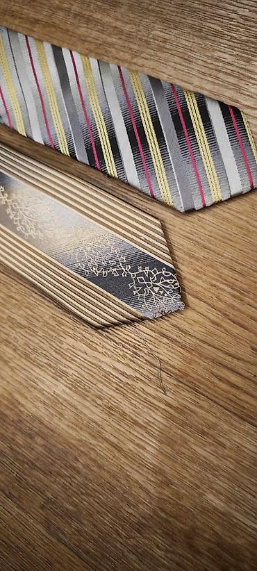 Галстуки, запонки: Галстуки мужские, новые. - Классические модели шириной около 7–8 см — 12