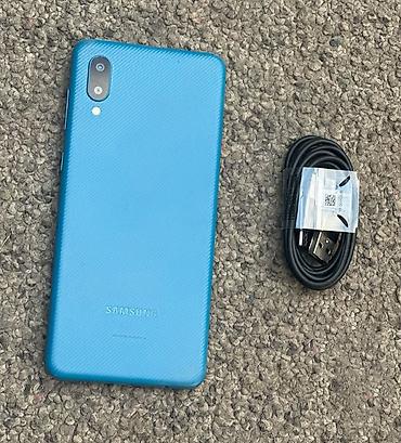 samsung a04s: Samsung Galaxy A04s, 32 GB, rəng - Mavi, İki sim kartlı, Barmaq izi — 1