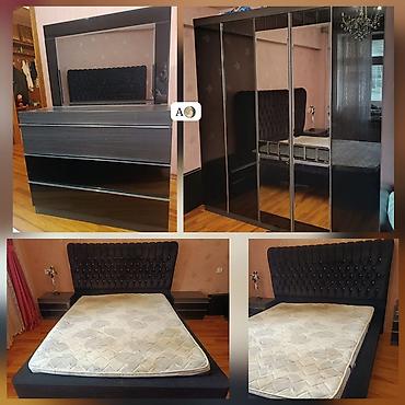 bedroom: AYGUN 🌖İstiqbal yataq desti tecili 440 azn satilir mdf material cox — 1