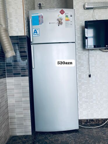 Soyuducular: İşlənmiş 2 qapılı Siemens Soyuducu Satılır, rəng - Gümüşü