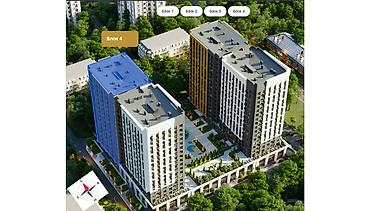 островский: 2 комнаты, 79 м², БГУ Элитка, 6 этаж, ПСО (под самоотделку) — 4