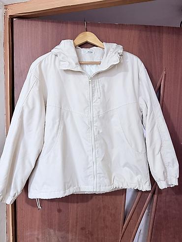 nike tech flecce: Куртка женская светло‑бежевая (айвори) на молнии с капюшоном. С — 4