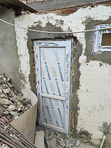 qapi: PVC qapı və pəncərə dəsti - Material: PVC profil (Eurowin S-60/World — 1