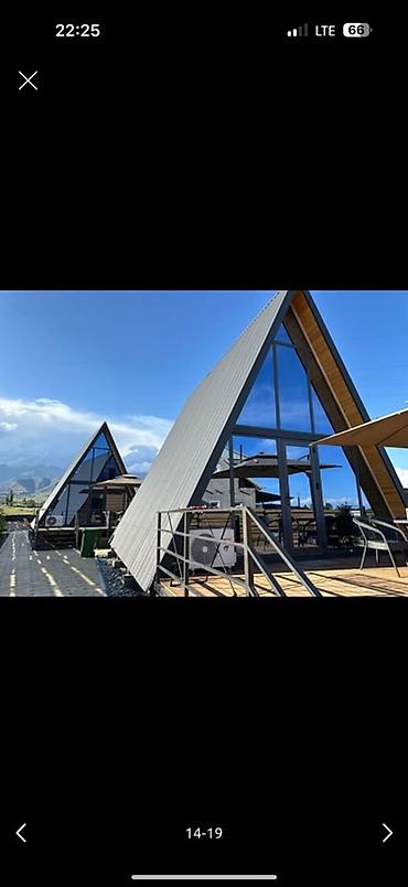 фреймы: A-frame домики и таунхаусы из клеёного/профилированного бруса под — 1