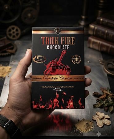 Tank Fire Chocolate – Wonderful Chocolate Tank Fire Chocolate uniseks lalafo.az -da Tank Fire Chocolate – Wonderful Chocolate Tank Fire Chocolate uniseks