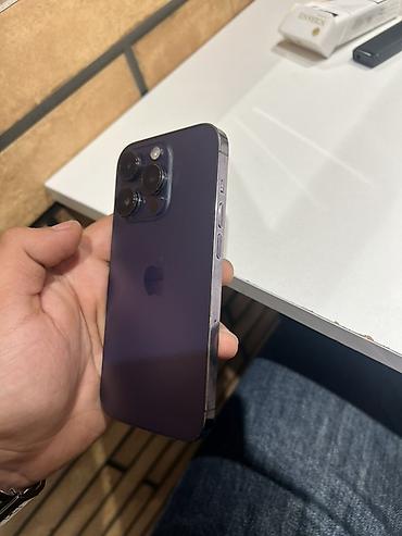 Mobil telefonlar: IPhone 14 Pro, Deep Purple, Face ID — 2