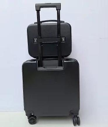 Putni koferi i torbe: Set kofera sa motivom superheroja – 2 dela - Dizajn: crni kofer i — 18