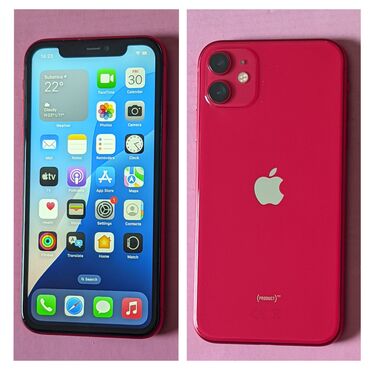 second hand i phone mobile: Apple iPhone iPhone 11, 64 GB, Crveno, Face ID