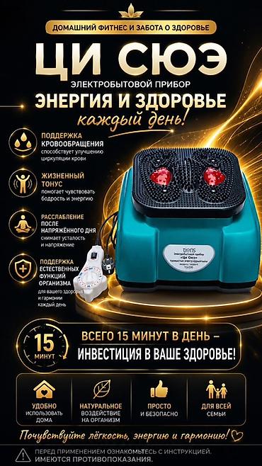 Электробытовой прибор Tiens «Ци Сюэ» для домашнего фитнеса и заботы о