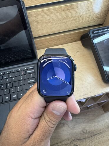 пес 5 цена бишкек: 🔥 🍏 Apple Watch 8 45mm. 🧠Память:32гб. 👩🏻‍🦳Состояние:Хорошее. 📱Статус