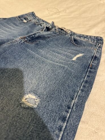 Cinslər: Məhsul: Qadın “Mom Jeans” cins şalvarı - Brend/etiket: BIG MILE JEANS — 3
