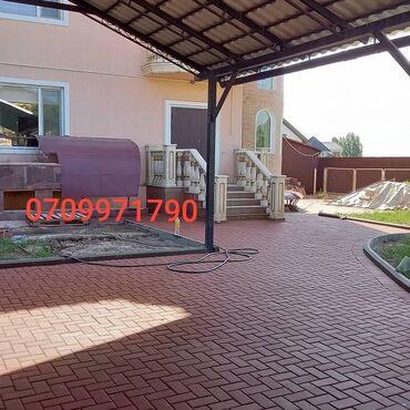 Брусчатка кирпич: Брусчатка кирпич, Для парковки, Бетонная, Литая, Новый, Гарантия, Бесплатный выезд, Укладка — 8