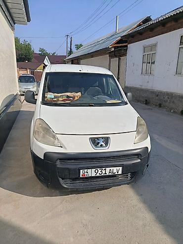 peugeot: Peugeot Partner: 2010 г., 1.6 л, Бензин, Фургон — 1