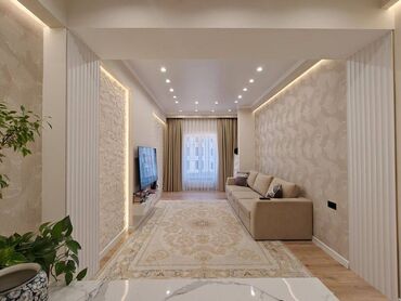 квартира берилет салиева алматинка: 2 комнаты, 74 м², Элитка, 9 этаж, Евроремонт