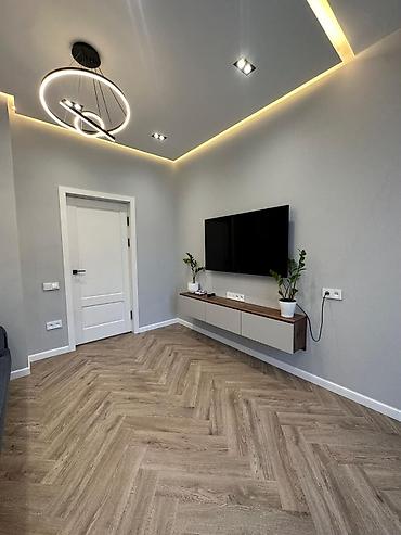 дом кут: 1 комната, 45 м², Манаса/Боконбаева Элитка, 5 этаж, Евроремонт — 9