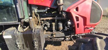 Traktorlar: Belarus 1523 traktor - Rəng: qırmızı, tam kabinli - Güclü ön çəkidə — 6