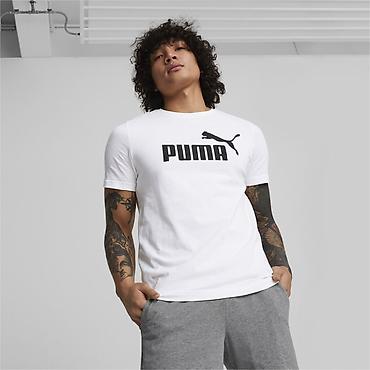 футболки puma: Легендарная мужская футболка PUMA Essentials+ Logo Tee ОРИГИНАЛ — 1