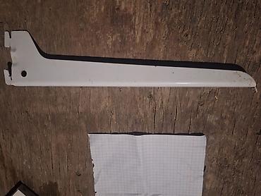 qefes type 1: Metaldan hazırlanmış divar rəfi dayağı - Material: polad (boya — 1