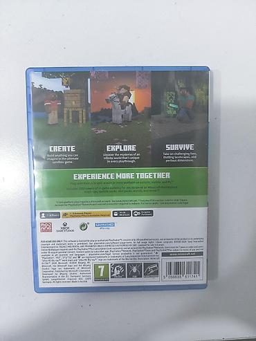switch 2 бишкек: Продаю игровой диск Minecraft от Playstation 5 Состояние: Отличное — 2