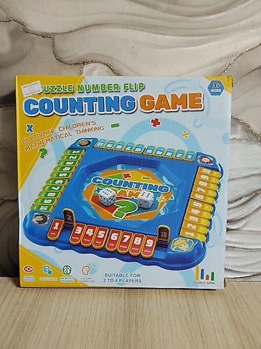 игра в кольмара: Настольная игра «Counting Game» (Puzzle Number Flip) - Обучающая — 1