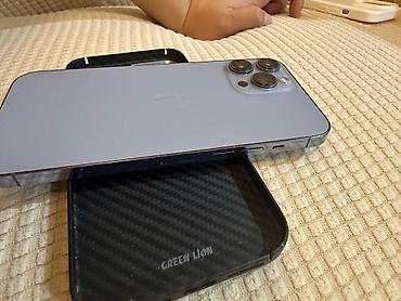 Apple iPhone: IPhone 13 Pro, Б/у, 128 ГБ, Sierra Blue, 77 % — 9