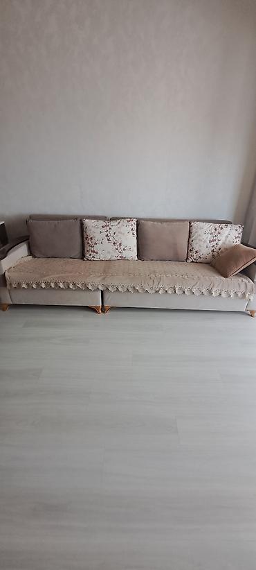 divan kreslo üstü: Künc divan + yastiqlari ve ust örtüyü ilə birgə satılır — 1