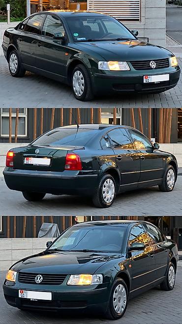 вмятина: Volkswagen Passat: 1998 г., 1.6 л, Механика, Бензин, Седан — 1