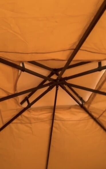 Naveslər, markizlər: Bağ/veranda üçün qapalı çardaq (pavilon) - Rəng: bej - Dördbucaqlı — 11