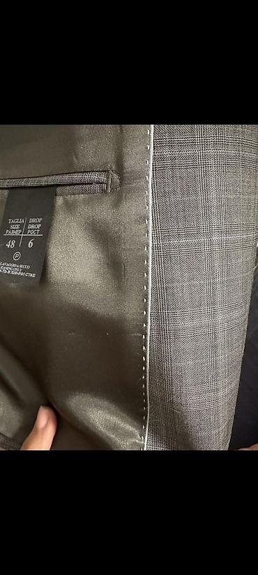 Костюмы: Серый пиджак Barelli Premium Original 100% носил пару раз качество — 4