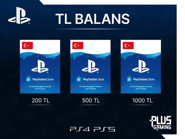 komputer oyun: ➕ PlayStation Türkiyə PSN balans artırılması. 🟢 Yalnız WhatsApp'a