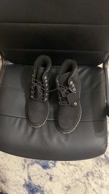 турецкие зимние сапоги: Сапоги, 37.5, Timberland, Новый, цвет - Черный, Самовывоз